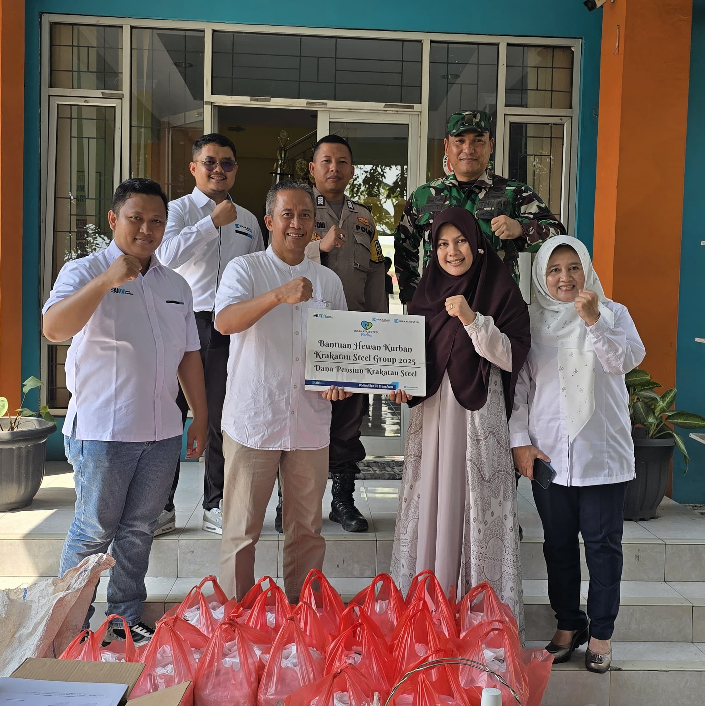 DPKS Menyerahkan Hewan Qurban Idul Adha 1446 H